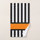 arbitre de hockey sur glace Zebra Stripe (Serviette à main)