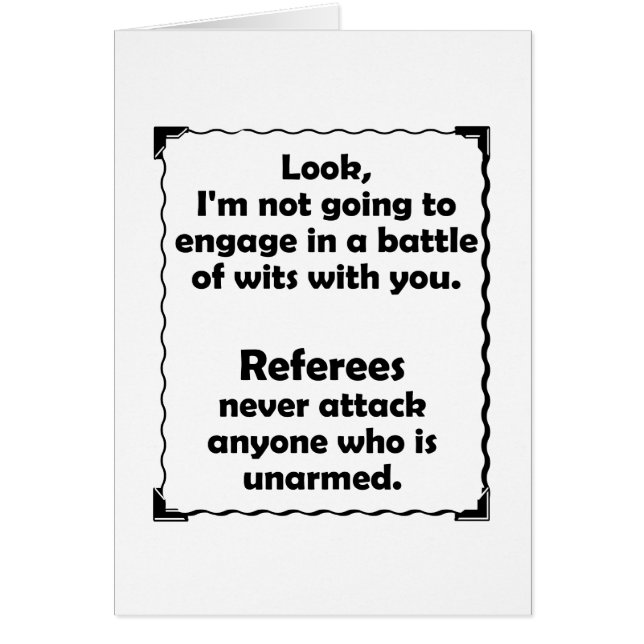 Arbitre de joute d'esprit (Devant)