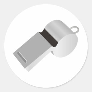 Arbitres Stickers Whistle
