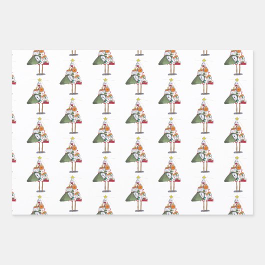 Árbol de Navidad para comérselo Inpakpapier Vel (Voorkant 3)