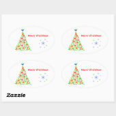 Árbol de Navidad - Sticker (Vel)