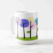 Árboles Colores Mug (Devant gauche)