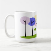 Árboles Colores Mug (Gauche)