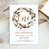 Arbor - Bohemian Feather Greenery Krans Verjaardag