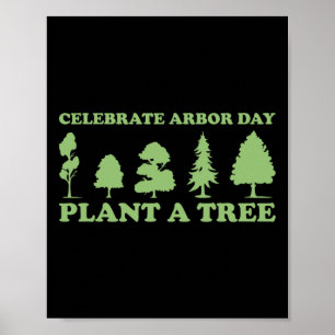 Arbor Day Boomverzorging Plant Meer Bomen Poster