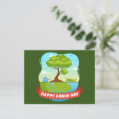 Arbor Day Briefkaart (Staand voorkant)