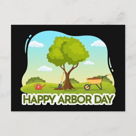 Arbor Day Briefkaart (Voorkant)
