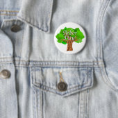 Arbor Day Holiday Ronde Button 5,7 Cm (In situ)