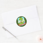 Arbor Day Ronde Sticker (Envelop)