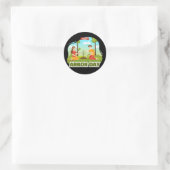 Arbor Day Ronde Sticker (Tas)