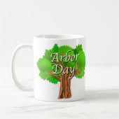Arbor Day Tree-feestdag Koffiemok (Links)