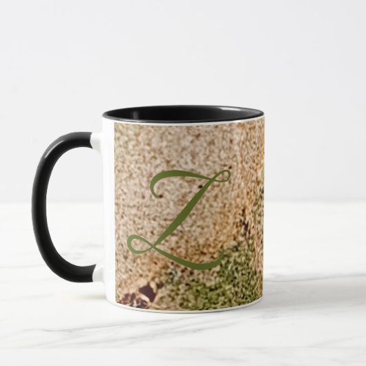 ArborCrosse Initial Mug "Z" Mok (Links)