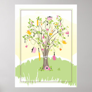 Arborescence des Fêtes des mariées | Poster