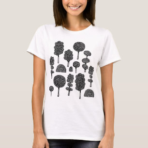 Arboretum 230715 - zwart t-shirt