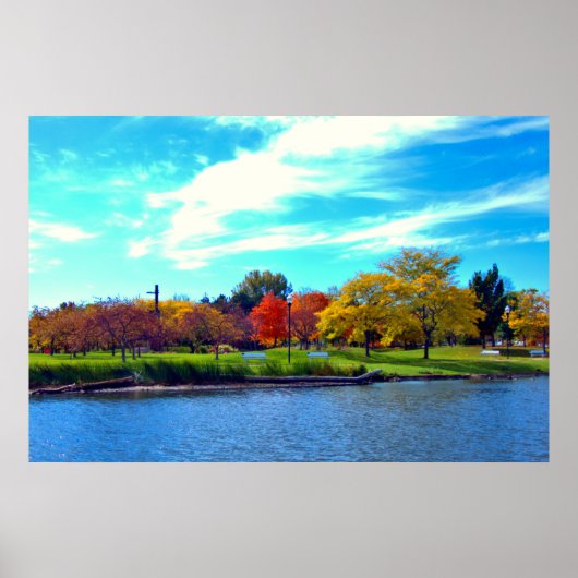 Arboretum Autumn Poster (Voorkant)