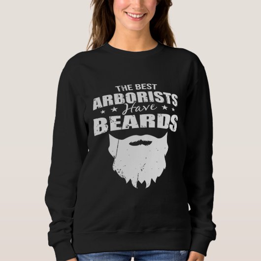 Arborist Dad Bearded Tree Surgeon Hood Trui (Voorkant)