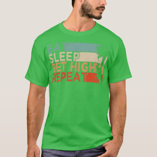 Arborist Eat Sleep Herhaal T-shirt