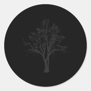 Arborist Natuur Tree Huggers Eikenboom Ronde Sticker