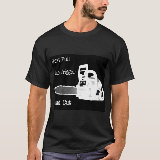 Arborist Tree chirurg grondman cadeau. T-shirt (Voorkant)