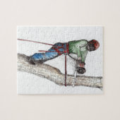 Arborist Tree Surgeon Legpuzzel (Horizontaal)