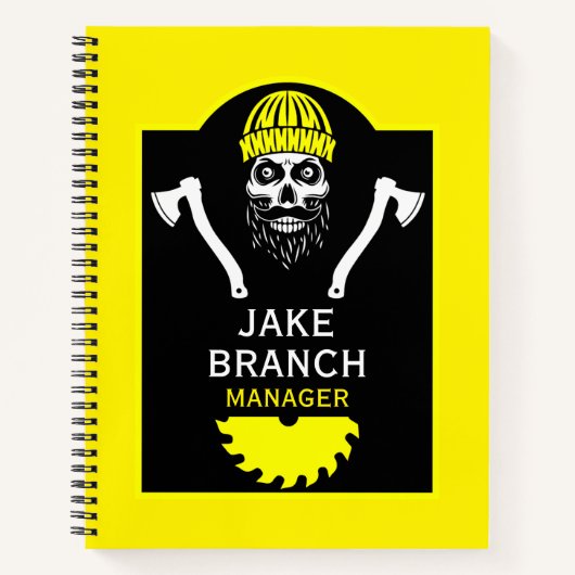 Arborist Tree Surgeon Notitieboek (Voorkant)