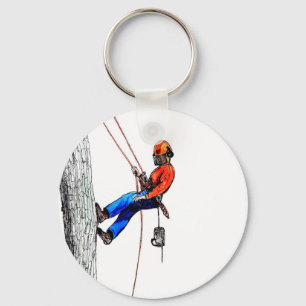 Arborist van de Chirurg van de boom Sleutelhanger