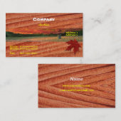 Arboriste Carte de visite (Devant / Derrière)