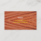 Arboriste Carte de visite (Dos)