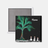 Arbre à aimants + Fumées (Recto/Verso)