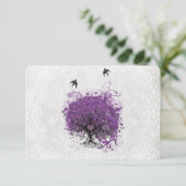 Arbre à feuilles cardiaques Oiseaux Vintages RSVP (Debout devant)