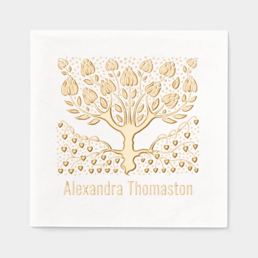 Arbre à fleurs rustique avec racines cardiaques No (Recto)