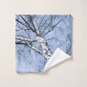 Arbre à oiseaux d'automne #1 #mur #décoration #art (Gant de toilette)