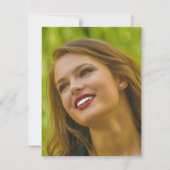 Arbre à papillons coloré | Photo Merci funéraire (Dos)