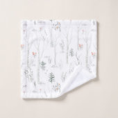 Arbre à pin d'hiver rustique (Gant de toilette)