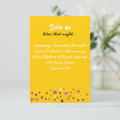 ARBRE ABSTRAIT DE VIE Bat mitzvah Carte Gold (Debout devant)