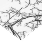 Arbre abstrait noir et blanc de nappe (Angle)