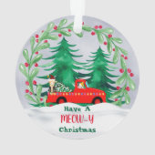 Arbre aquarelle et chats Vintages (dos)