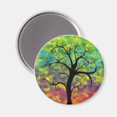 Arbre arc-en-ciel, aimant de lune (Recto/Verso)