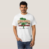 Arbre avec le T-shirts de la Réunion de famille de (Devant entier)