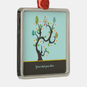 Arbre avec oeufs de Pâques et fleurs ornement pers (Droite)