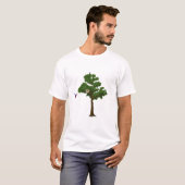 Arbre avec T-shirt oiseaux (Devant entier)