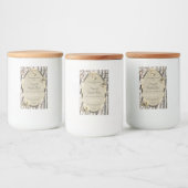 Arbre Beige Orge Or Cadre produit Étiquettes Ajout (Bouteilles)