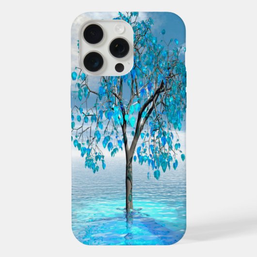 Arbre bleu cristal (Verso)
