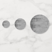 Arbre Bleu des Coeurs Table Mariage Confetti (Derrière)