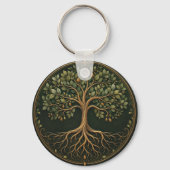 Arbre botanique, Arbre de vie, Porte-clés (Recto)