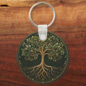 Arbre botanique, Arbre de vie, Porte-clés (Verso)