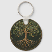 Arbre botanique, Arbre de vie, Porte-clés (Verso)