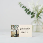 "ARBRE carte de visite de VIE" (Debout devant)