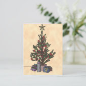 Arbre, carte postale (Debout devant)