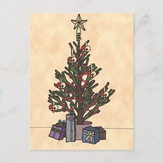 Arbre, carte postale (Devant)